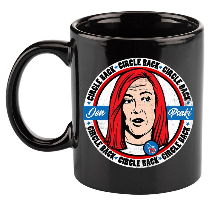 Jen Psaki Press Secretary Funny 11oz C Handle Ceramic Mug
