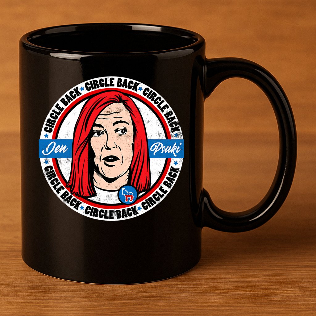 Jen Psaki Press Secretary Funny 11oz C Handle Ceramic Mug