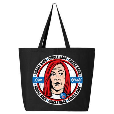 Jen Psaki Press Secretary Funny 25L Jumbo Tote
