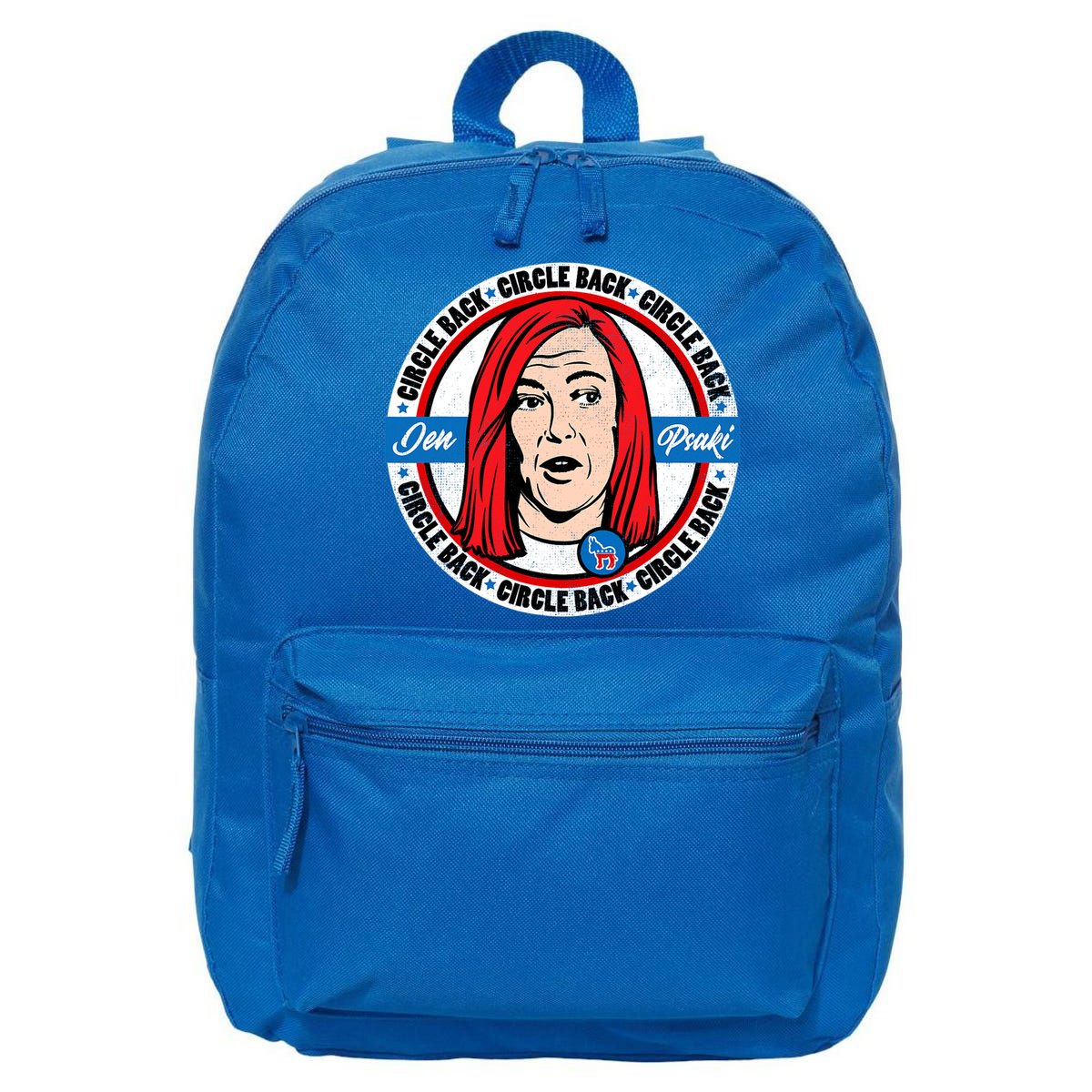 Jen Psaki Press Secretary Funny 16 in Basic Backpack