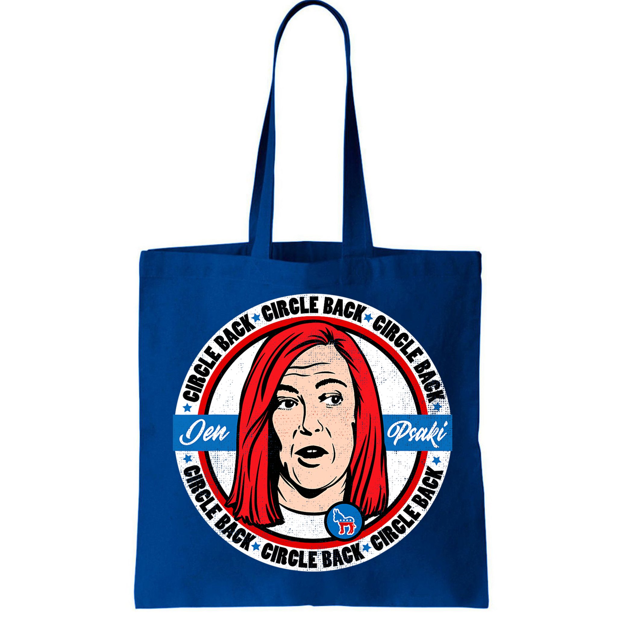 Jen Psaki Press Secretary Funny Bag