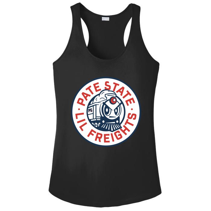 Josh Pate Pate State Lil Freights Ladies PosiCharge Competitor Racerback Tank