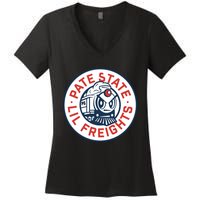 Josh Pate Pate State Lil Freights Women's V-Neck T-Shirt