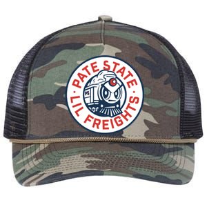 Josh Pate Pate State Lil Freights Retro Rope Trucker Hat Cap