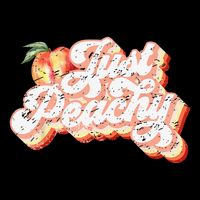 Just Peachy Retro 70s Georgia Peaches Summer Fruit City Backpack