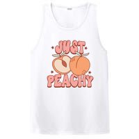 Just Peachy Retro 70s Georgia Peaches Summer Fruit PosiCharge Competitor Tank