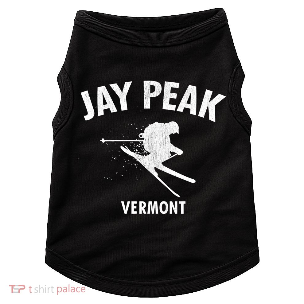 Jay Peak Skiing Gift Vermont Ski Cool Gift Doggie Tank