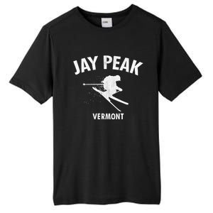 Jay Peak Skiing Gift Vermont Ski Cool Gift Tall Fusion ChromaSoft Performance T-Shirt