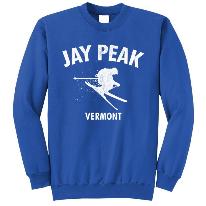 Jay Peak Skiing Gift Vermont Ski Cool Gift Sweatshirt