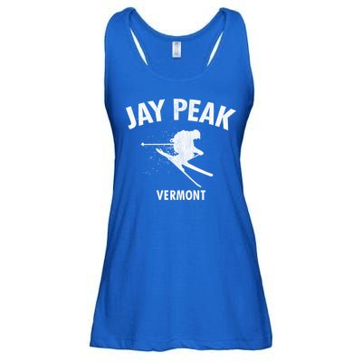 Jay Peak Skiing Gift Vermont Ski Cool Gift Ladies Essential Flowy Tank