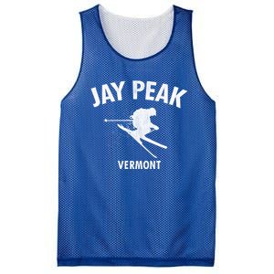 Jay Peak Skiing Gift Vermont Ski Cool Gift Mesh Reversible Basketball Jersey Tank