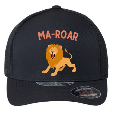 Jewish Passover Seder Plate Maror Ma-Roar Lion Of Judah Flexfit Unipanel Trucker Cap