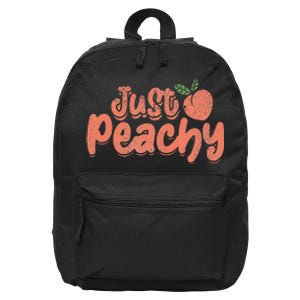 Just Peachy Sassy Summer Loving Peachy 16 in Basic Backpack