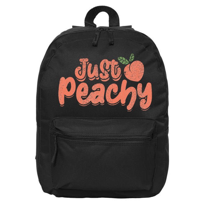 Just Peachy Sassy Summer Loving Peachy 16 in Basic Backpack