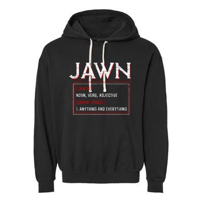 Jawn Philadelphia Slang Resident Hometown Pride Garment-Dyed Fleece Hoodie