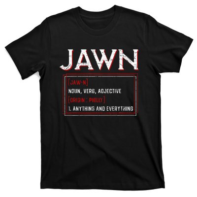 Jawn Philadelphia Slang Resident Hometown Pride T-Shirt