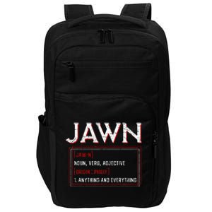 Jawn Philadelphia Slang Resident Hometown Pride Impact Tech Backpack