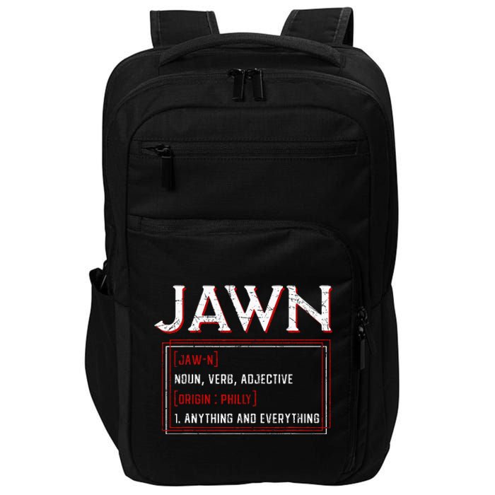 Jawn Philadelphia Slang Resident Hometown Pride Impact Tech Backpack