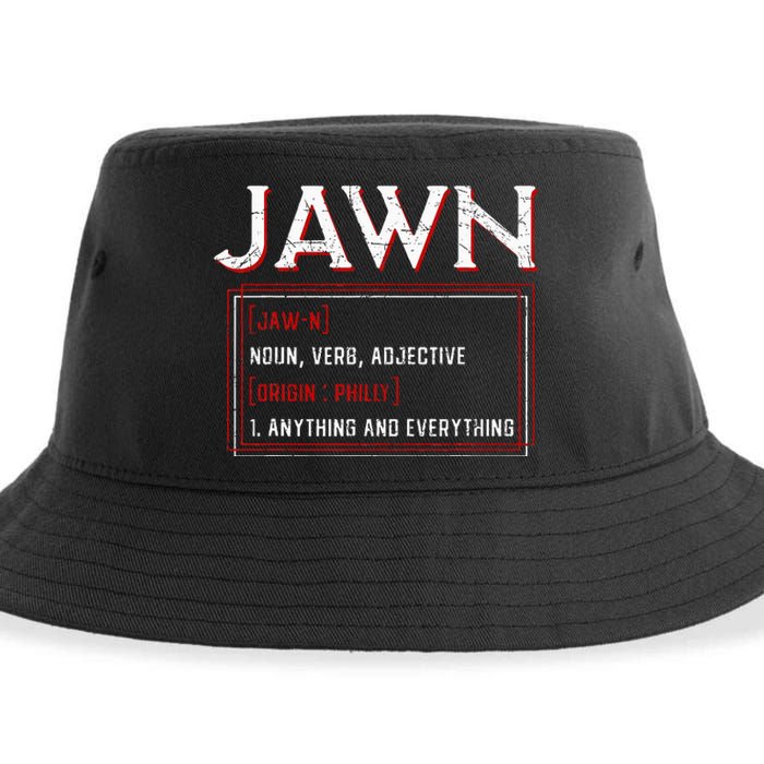 Jawn Philadelphia Slang Resident Hometown Pride Sustainable Bucket Hat