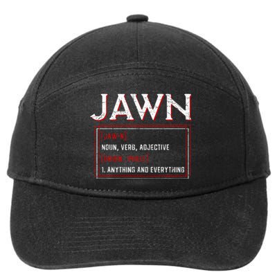 Jawn Philadelphia Slang Resident Hometown Pride 7-Panel Snapback Hat