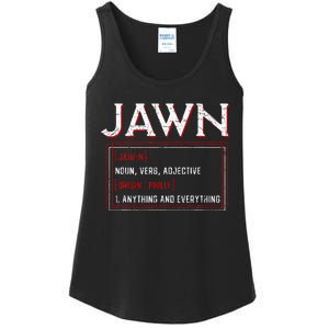 Jawn Philadelphia Slang Resident Hometown Pride Ladies Essential Tank