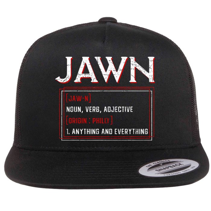 Jawn Philadelphia Slang Resident Hometown Pride Flat Bill Trucker Hat