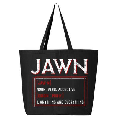 Jawn Philadelphia Slang Resident Hometown Pride 25L Jumbo Tote