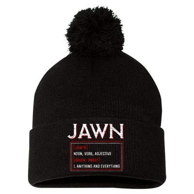 Jawn Philadelphia Slang Resident Hometown Pride Pom Pom 12in Knit Beanie