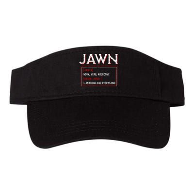 Jawn Philadelphia Slang Resident Hometown Pride Valucap Bio-Washed Visor