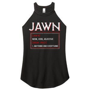 Jawn Philadelphia Slang Resident Hometown Pride Women's Perfect Tri Rocker Tank