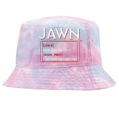 Jawn Philadelphia Slang Resident Hometown Pride Tie-Dyed Bucket Hat