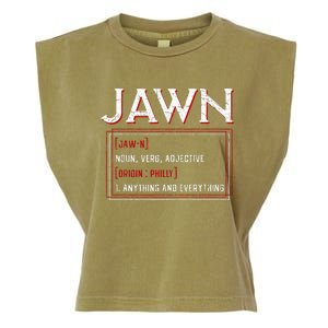 Jawn Philadelphia Slang Resident Hometown Pride Garment-Dyed Women's Muscle Tee