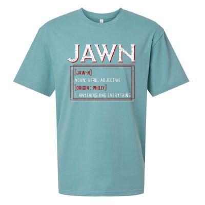 Jawn Philadelphia Slang Resident Hometown Pride Sueded Cloud Jersey T-Shirt