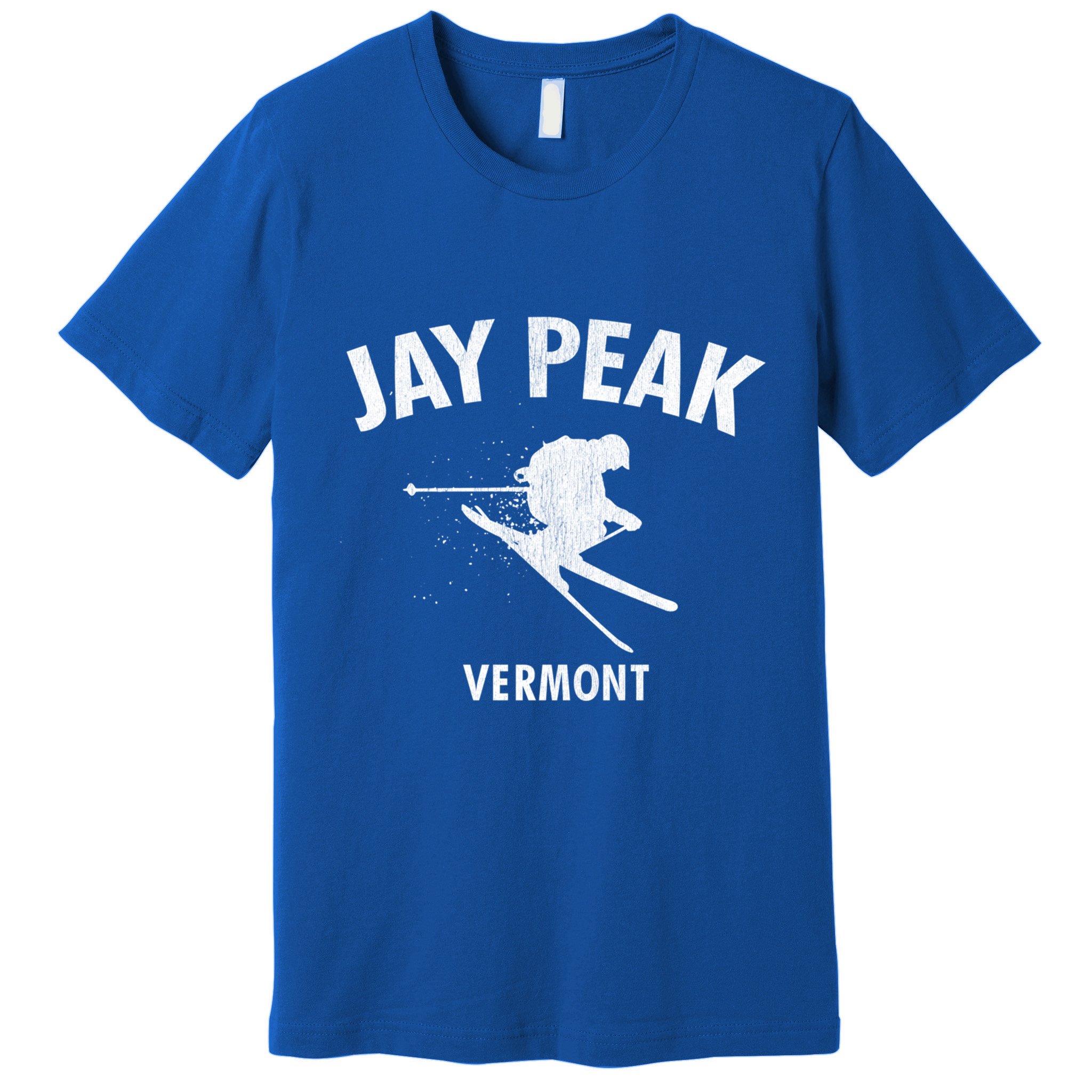 Jay Peak Skiing Funny Gift Vermont Ski Gift Cool Gift Premium T-Shirt