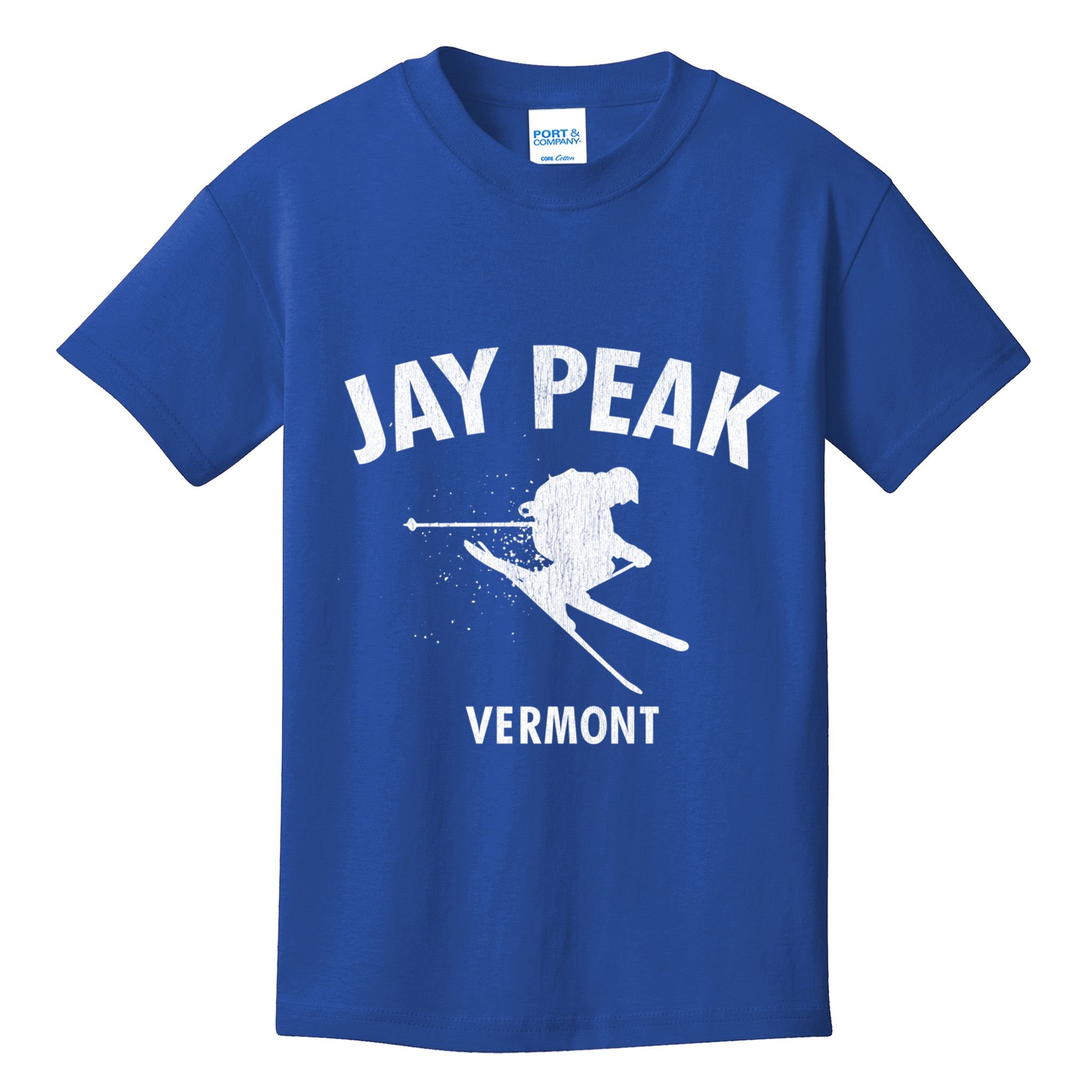 Jay Peak Skiing Funny Gift Vermont Ski Gift Cool Gift Kids T-Shirt
