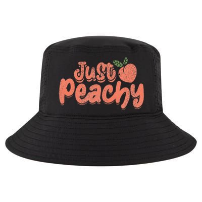 Just Peachy Sassy Summer Loving Peachy Cool Comfort Performance Bucket Hat