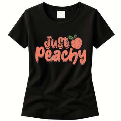 Just Peachy Sassy Summer Loving Peachy Womens T-Shirt