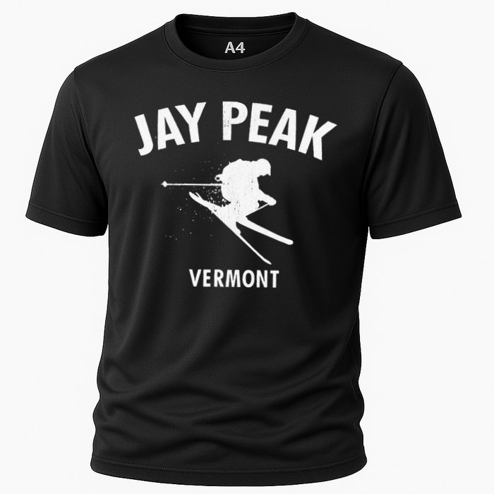 Jay Peak Skiing Tee Vermont Ski Cooling Performance Crew T-Shirt