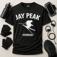 Jay Peak Skiing Tee Vermont Ski Cooling Performance Crew T-Shirt