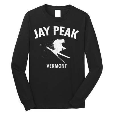 Jay Peak Skiing Tee Vermont Ski Long Sleeve Shirt