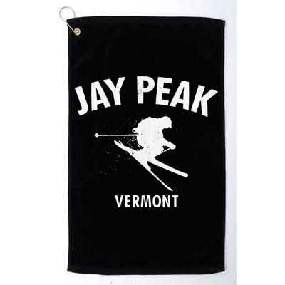 Jay Peak Skiing Tee Vermont Ski Golf Towel