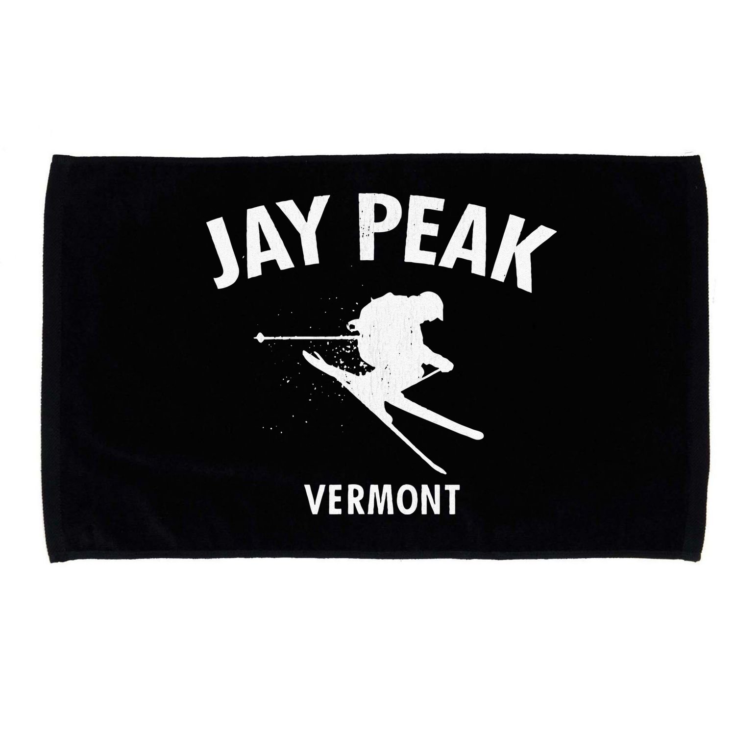 Jay Peak Skiing Tee Vermont Ski Microfiber Hand Towel