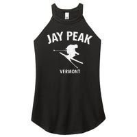 Jay Peak Skiing Tee Vermont Ski Women's Perfect Tri Rocker Tank