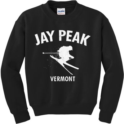 Jay Peak Skiing Tee Vermont Ski Kids Sweatshirt