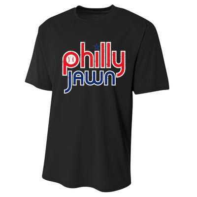 Jawn Philadelphia Slang Performance Sprint T-Shirt