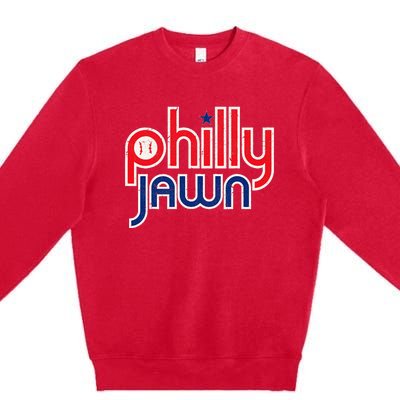 Jawn Philadelphia Slang Premium Crewneck Sweatshirt