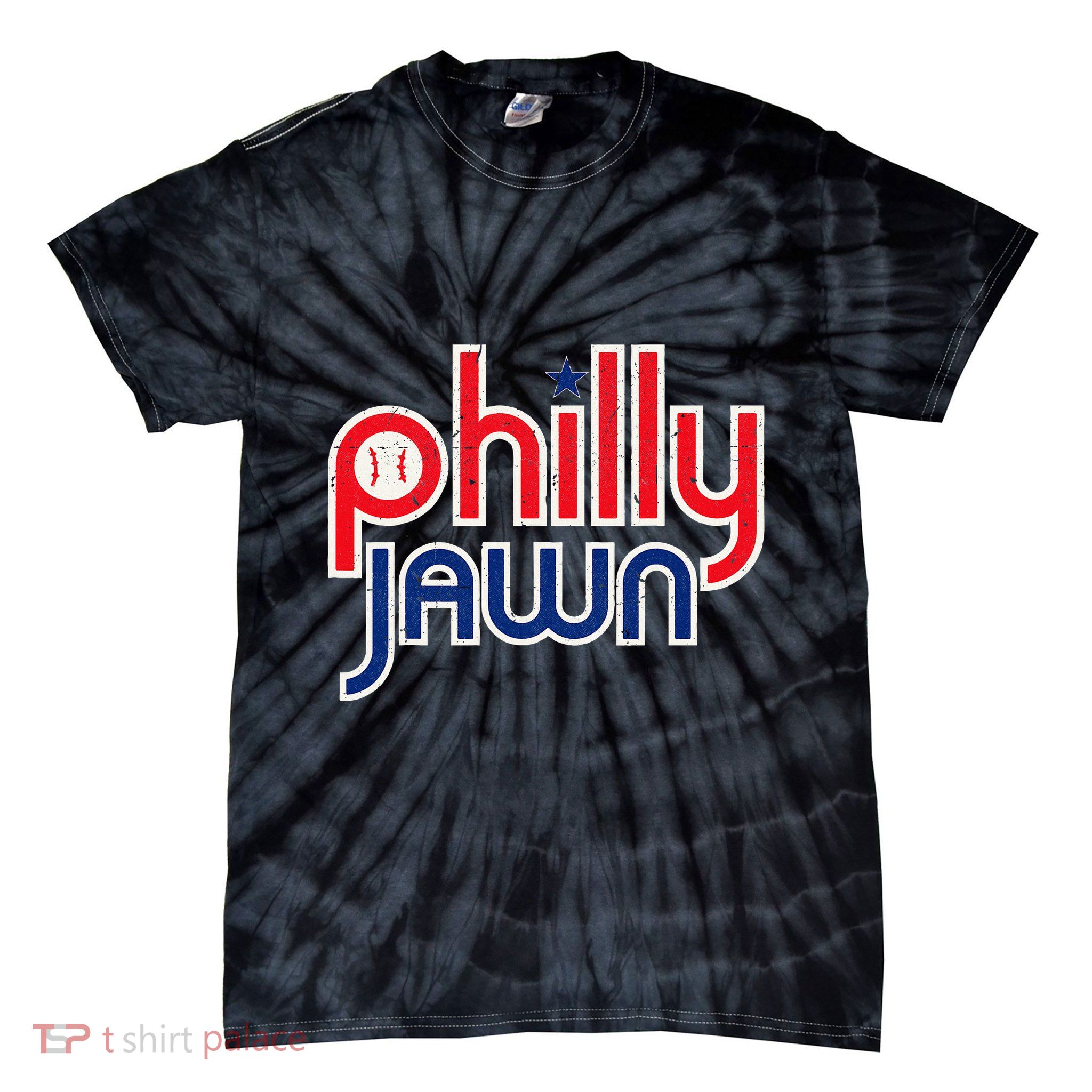 Jawn Philadelphia Slang Jawn Resident Hometown Pride Tie-Dye T-Shirt