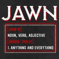 Jawn Philadelphia Slang Philly Resident Hometown Pride 7 Panel Mesh Trucker Snapback Hat
