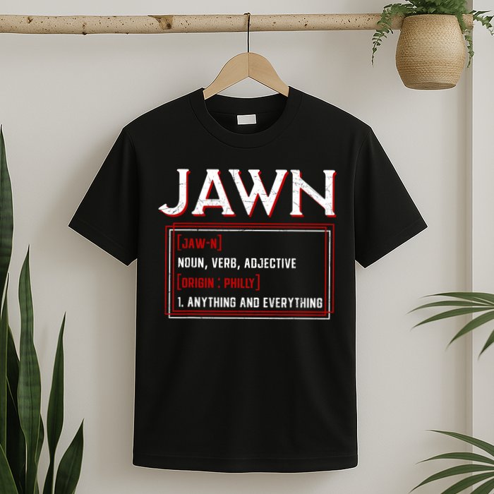 Jawn Philadelphia Slang Philly Resident Hometown Pride T-Shirt