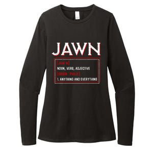 Jawn Philadelphia Slang Philly Resident Hometown Pride Womens CVC Long Sleeve Shirt